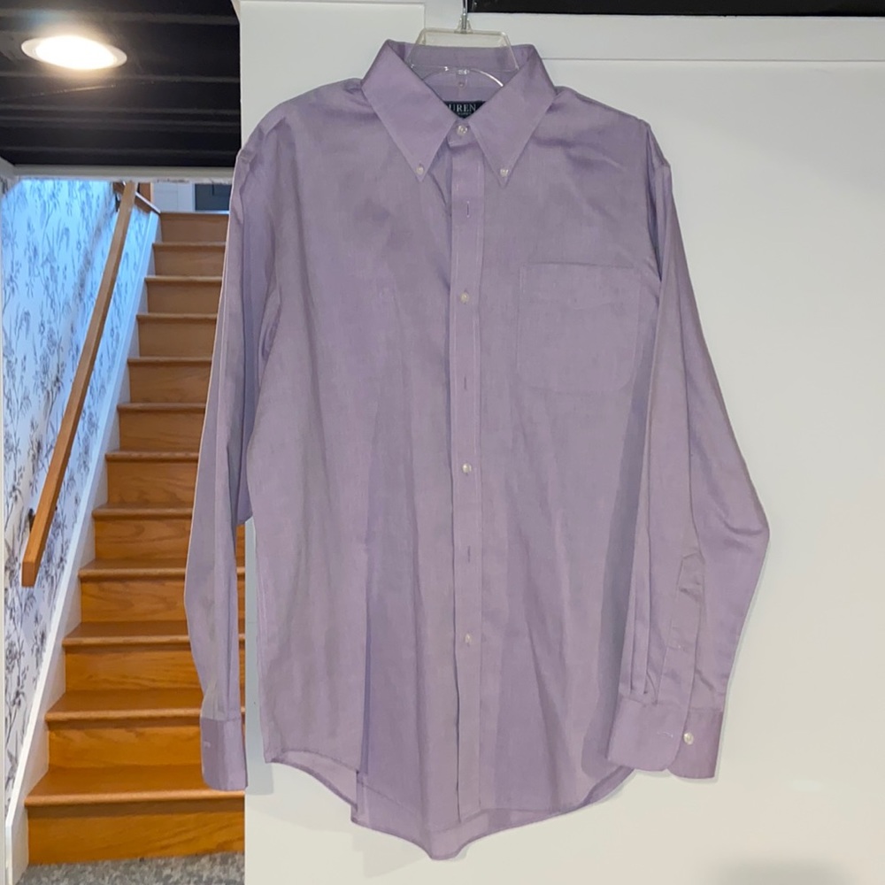 Ralph Lauren purple cotton dress shirt